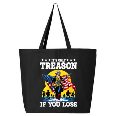 George Washington ItS Only Treason If You Lose 25L Jumbo Tote
