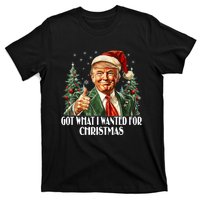 Got What I Wanted For Christmas Trump Xmas Pajamas 2024 T-Shirt