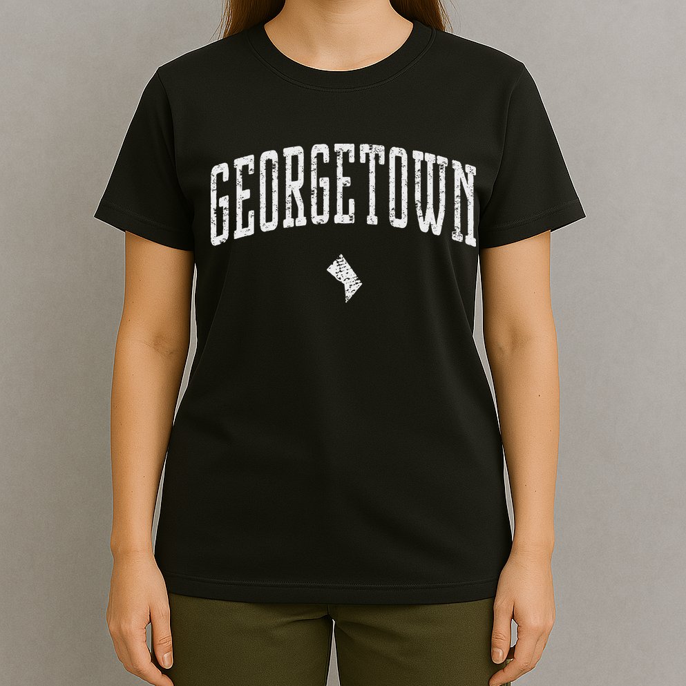 Georgetown Washington Icon Vintage City T-Shirt