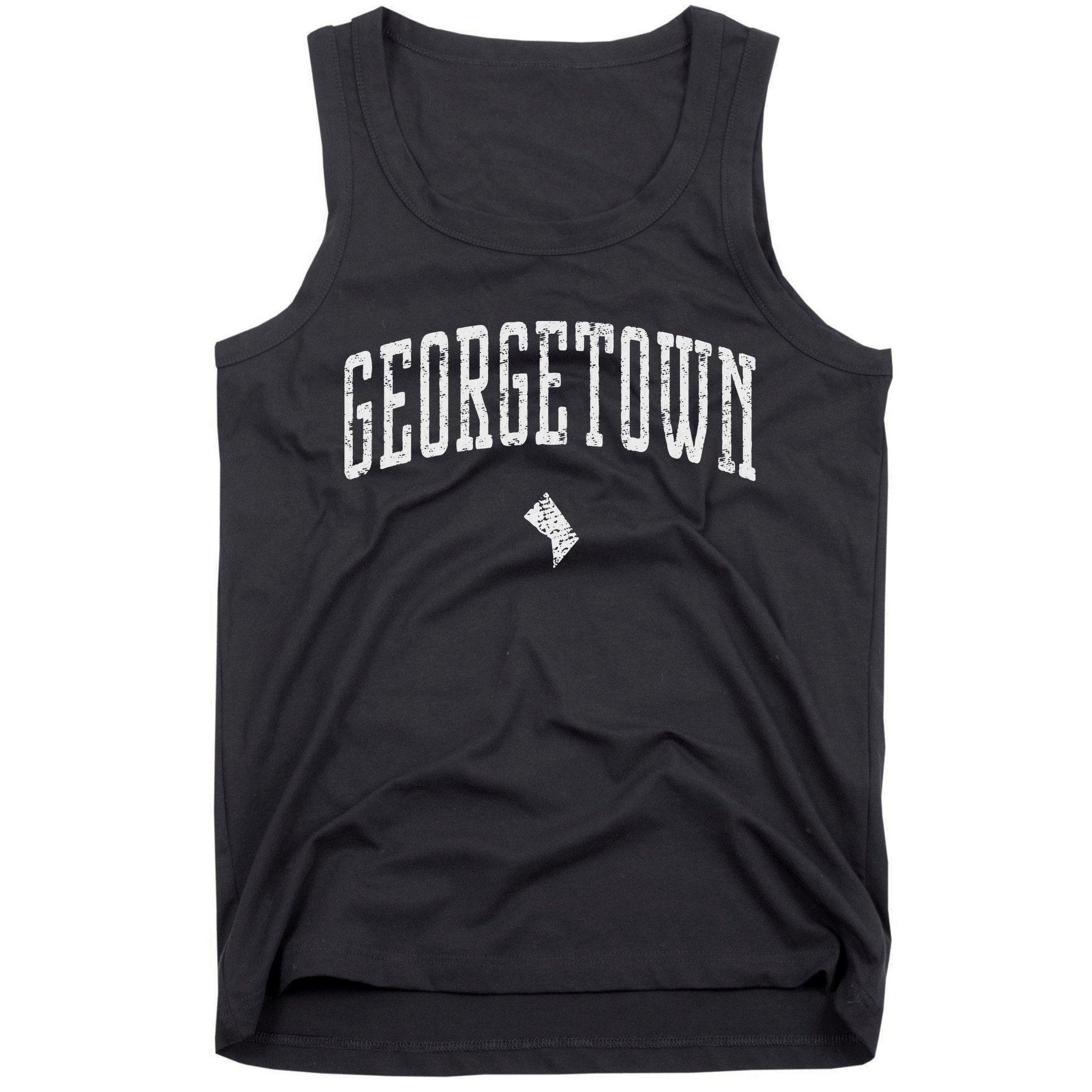 Georgetown Washington Icon Vintage City Tank Top