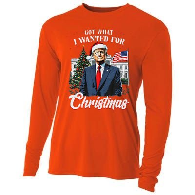 Got What I Wanted For Christmas Trump 2024 Cooling Performance Long Sleeve Crew