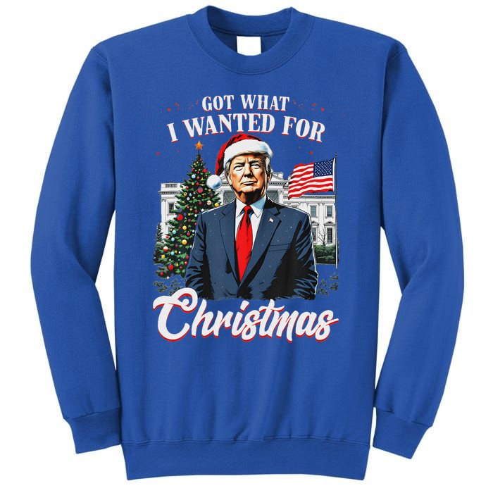 Got What I Wanted For Christmas Trump 2024 Sweatshirt