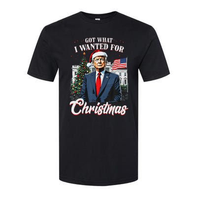 Got What I Wanted For Christmas Trump 2024 Softstyle CVC T-Shirt