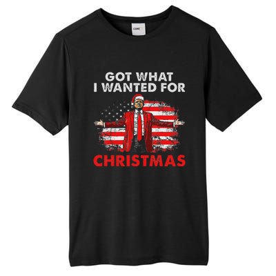 Got What I Wanted For Christmas Trump 2024 Tall Fusion ChromaSoft Performance T-Shirt