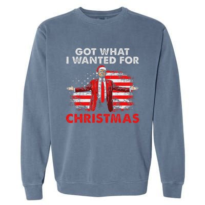 Got What I Wanted For Christmas Trump 2024 Garment-Dyed Sweatshirt