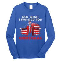 Got What I Wanted For Christmas Trump 2024 Long Sleeve Shirt