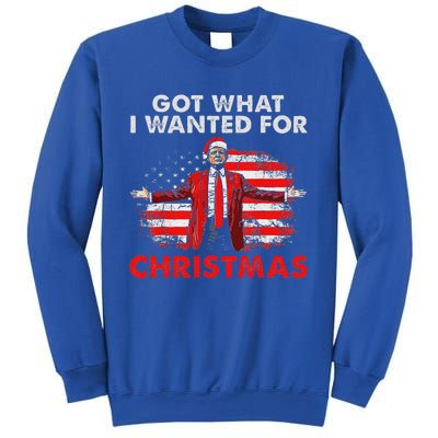 Got What I Wanted For Christmas Trump 2024 Sweatshirt