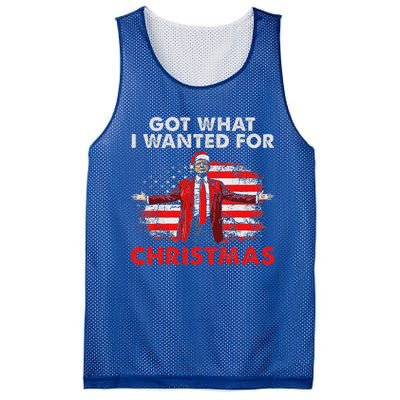 Got What I Wanted For Christmas Trump 2024 Mesh Reversible Basketball Jersey Tank