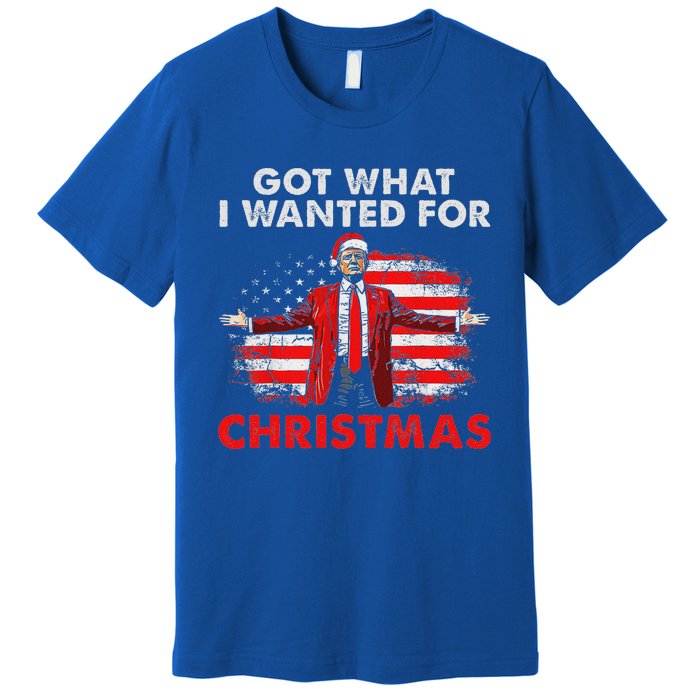 Got What I Wanted For Christmas Trump 2024 Premium T-Shirt