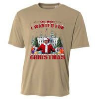 Got What I Wanted For Christmas Trump Won Trump President Cooling Performance Crew T-Shirt