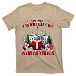 Got What I Wanted For Christmas Trump Won Trump President T-Shirt