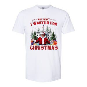 Got What I Wanted For Christmas Trump Won Trump President Softstyle CVC T-Shirt