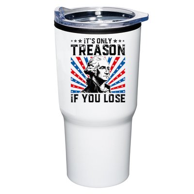 George Washington ItS Only Treason If You Lose 4th Of July Tumbler