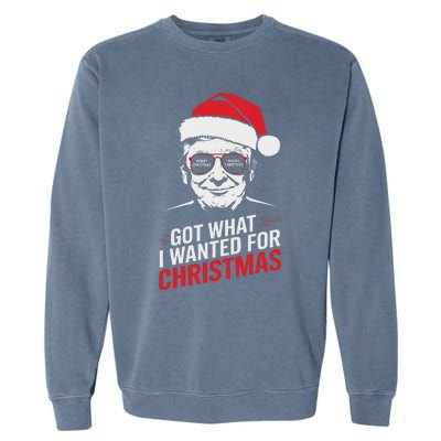 Got What I Wanted For Christmas Pajamas Garment-Dyed Sweatshirt