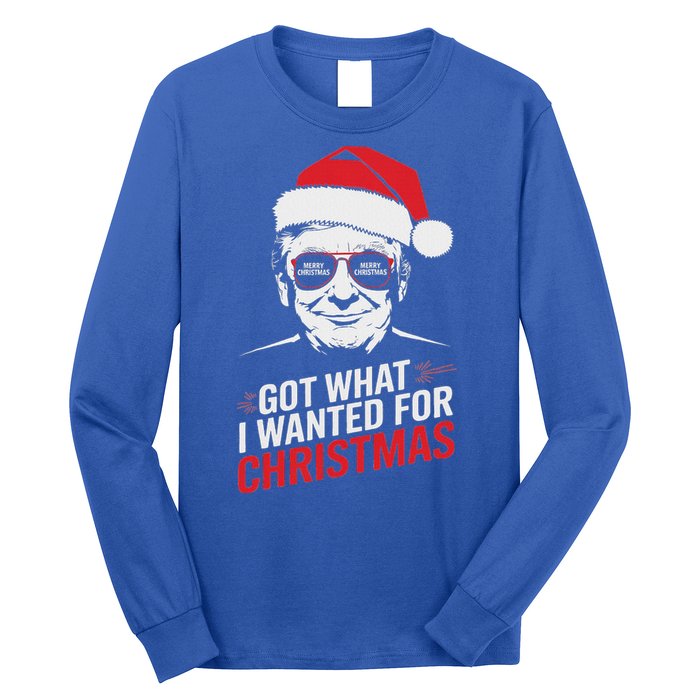 Got What I Wanted For Christmas Pajamas Long Sleeve Shirt