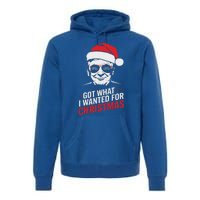 Got What I Wanted For Christmas Pajamas Premium Hoodie