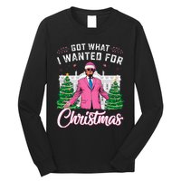 Got What I Wanted For Christmas Trump Long Sleeve Shirt