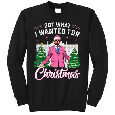 Got What I Wanted For Christmas Trump Sweatshirt