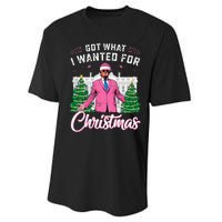 Got What I Wanted For Christmas Trump Performance Sprint T-Shirt