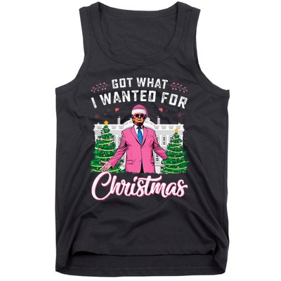 Got What I Wanted For Christmas Trump Tank Top