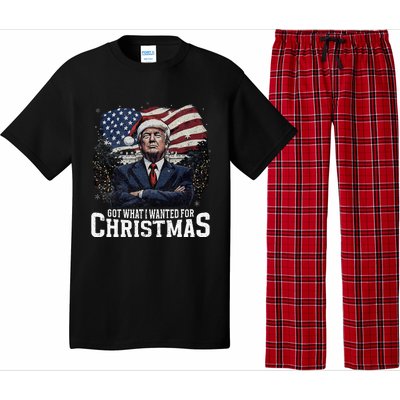 Got What I Wanted For Christmas Trump Won 2024 President Pajama Set