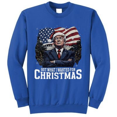 Got What I Wanted For Christmas Trump Won 2024 President Sweatshirt