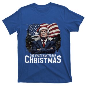 Got What I Wanted For Christmas Trump Won 2024 President T-Shirt