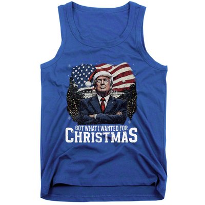 Got What I Wanted For Christmas Trump Won 2024 President Tank Top