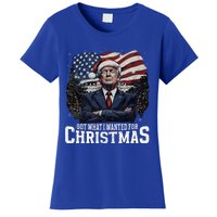 Got What I Wanted For Christmas Trump Won 2024 President Women's T-Shirt