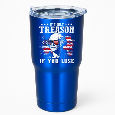 George Washington It's Only Treason If You Lose 4th Of July Tumbler