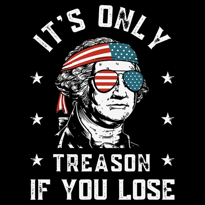 George Washington It's Only Treason If You Lose 4th Of July Impact Tech Backpack