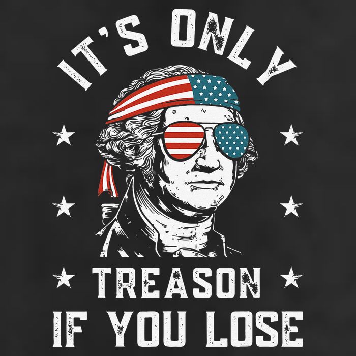 George Washington It's Only Treason If You Lose 4th Of July 25L Jumbo Tote