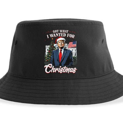 Got What I Wanted For Christmas Trump 2024 Sustainable Bucket Hat