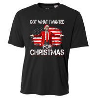 Got What I Wanted For Christmas Trump Won 2024 President Cooling Performance Crew T-Shirt