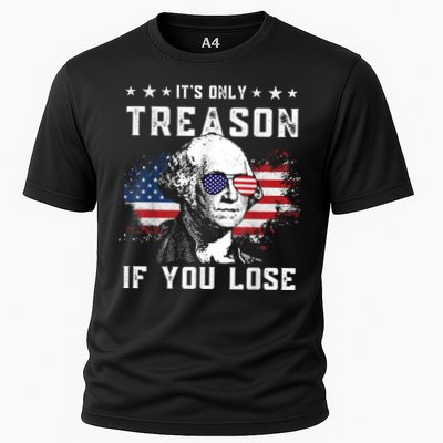 George Washington It's Only Treason If You Lose 4th Of July Performance Shirt