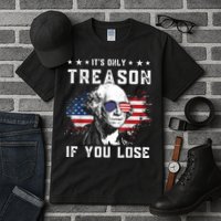 George Washington It's Only Treason If You Lose 4th Of July Tall T-Shirt