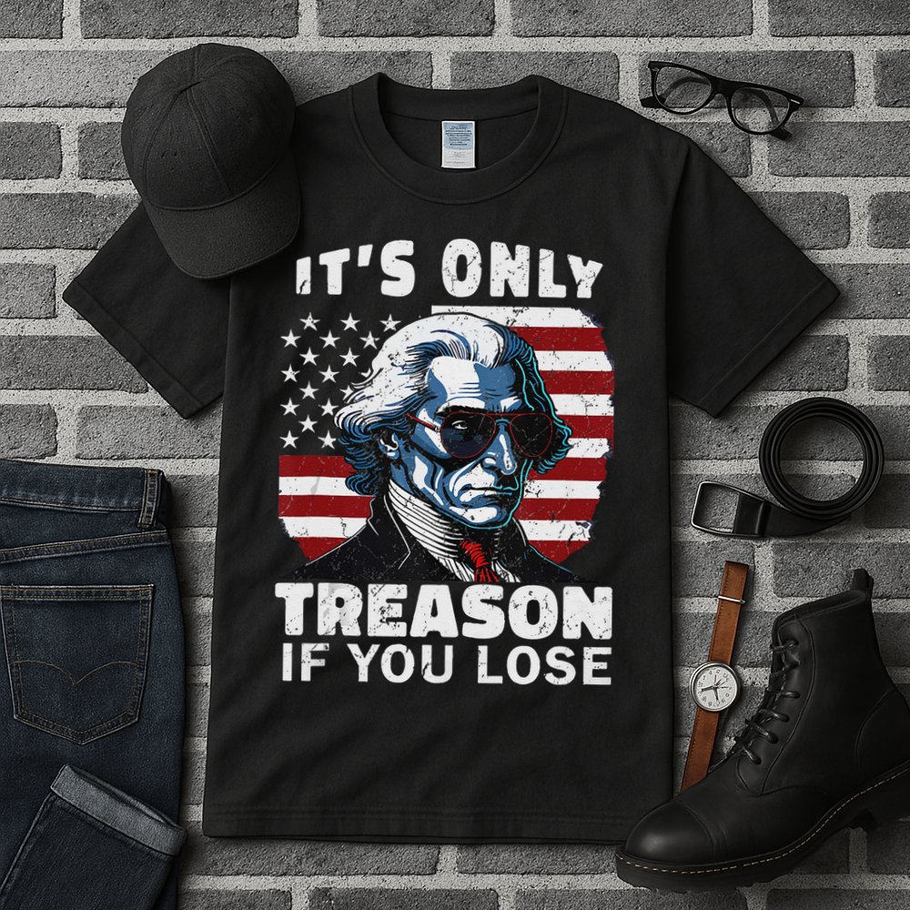 George Washington Its Only Treason If You Lose Tall T-Shirt