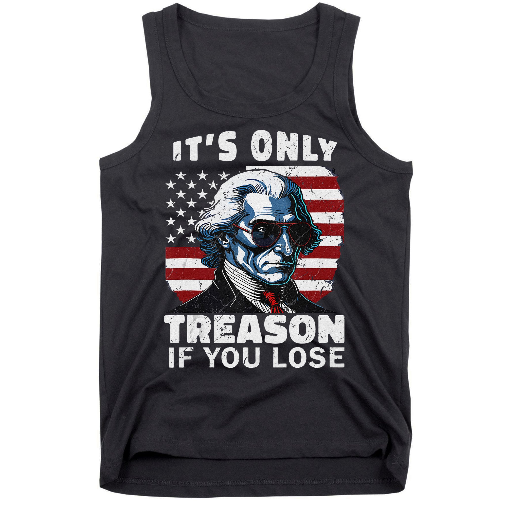 George Washington Its Only Treason If You Lose Tank Top