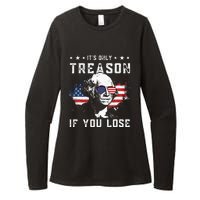 George Washington It's Only Treason If You Lose 4th Of July Womens CVC Long Sleeve Shirt