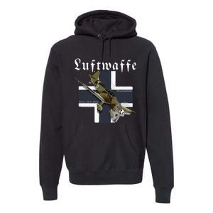 German Warbird I Junkers Ju 87 Stuka I Ww2 Airplanes Premium Hoodie