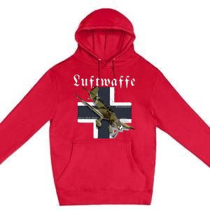 German Warbird I Junkers Ju 87 Stuka I Ww2 Airplanes Premium Pullover Hoodie