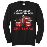 Got What I Wanted For Christmas Trump 2024 Santa Claus Sweatshirt