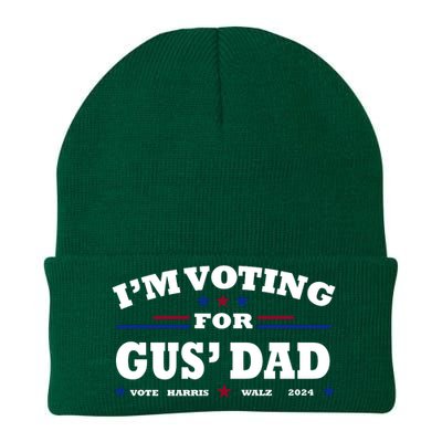 Gus Walz IM Voting For Gus Dad Tim Walz Knit Cap Winter Beanie