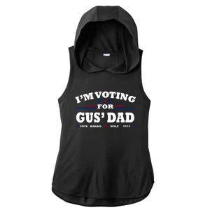 Gus Walz IM Voting For Gus Dad Tim Walz Ladies PosiCharge Tri-Blend Wicking Draft Hoodie Tank