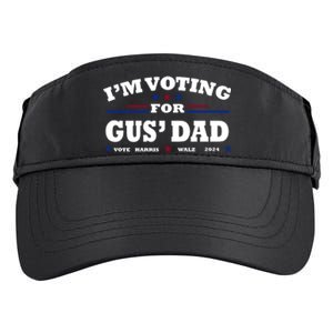 Gus Walz IM Voting For Gus Dad Tim Walz Adult Drive Performance Visor