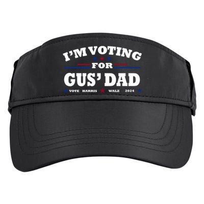 Gus Walz IM Voting For Gus Dad Tim Walz Adult Drive Performance Visor