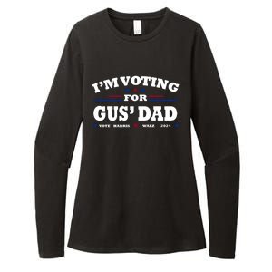 Gus Walz IM Voting For Gus Dad Tim Walz Womens CVC Long Sleeve Shirt