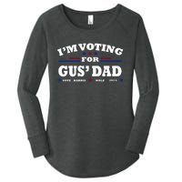 Gus Walz IM Voting For Gus Dad Tim Walz Women's Perfect Tri Tunic Long Sleeve Shirt