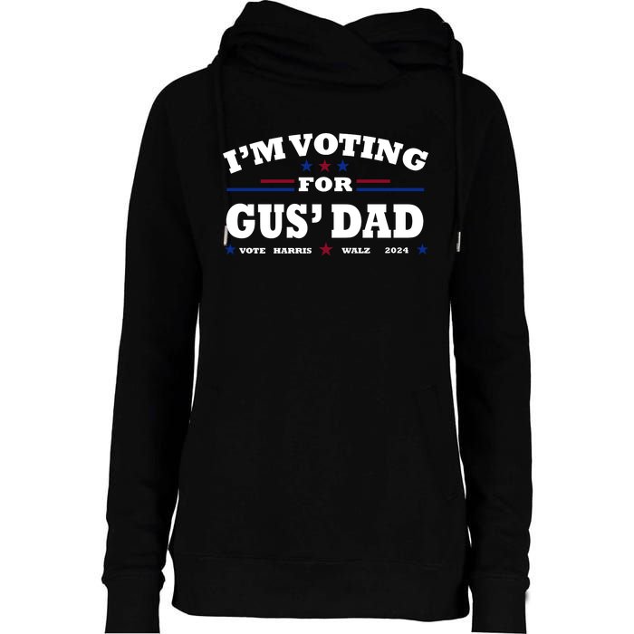 Gus Walz IM Voting For Gus Dad Tim Walz Womens Funnel Neck Pullover Hood