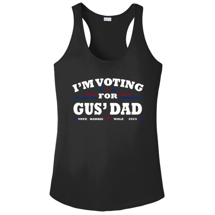 Gus Walz IM Voting For Gus Dad Tim Walz Ladies PosiCharge Competitor Racerback Tank